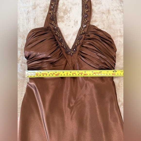 Morgan & Co. Brown vintage y2k Embellished dress - Picture 7 of 10